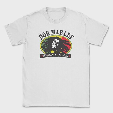 BOB MARLEY Art1, Tricou Barbati (Unisex)
