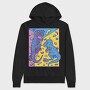 Dinosaurs Indoor Rock Climbing Velociraptor, Hanorac Oversize Barbati (Unisex)