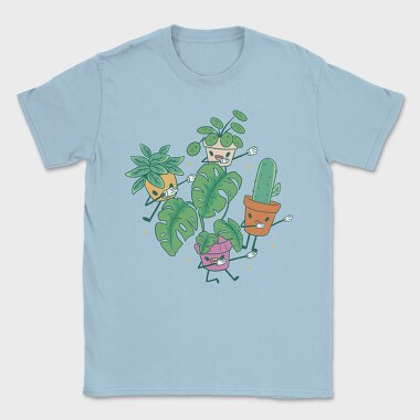 Dabbing Plants Cute, Tricou Barbati (Unisex)