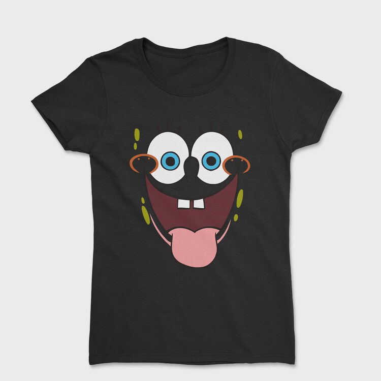 SpongeBob face 3, Tricou Femei