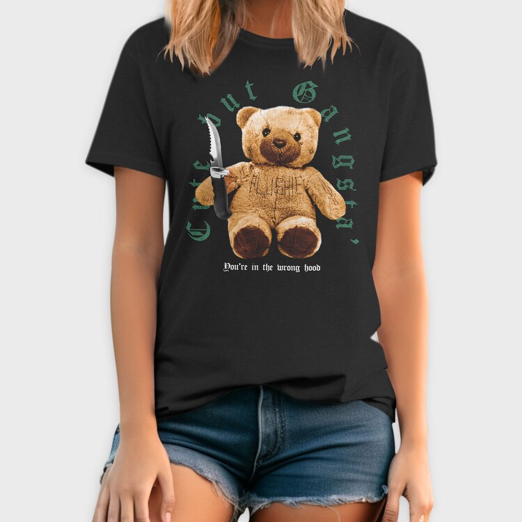 Cute Gangsta, Tricou Barbati (Unisex)