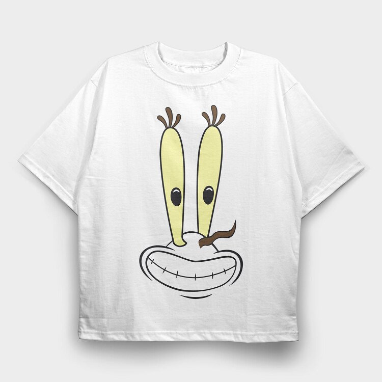 SpongeBob Faces 3, Tricou Oversize Barbati (Unisex)
