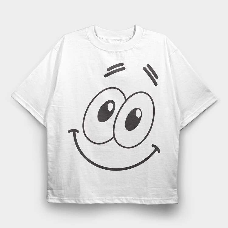 SpongeBob Faces 16, Tricou Oversize Barbati (Unisex)
