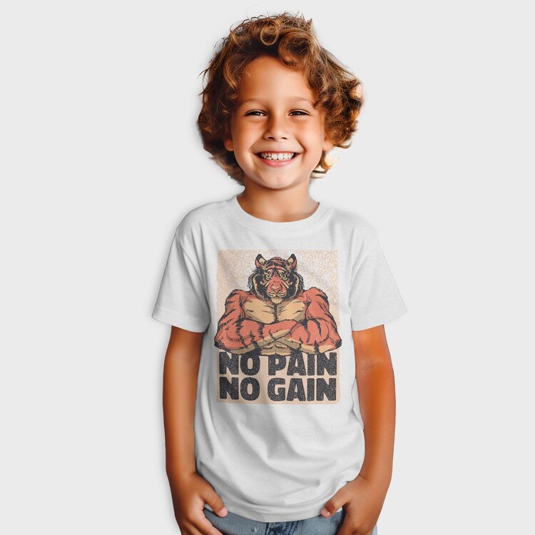 Muscular Tiger, Tricou Copii