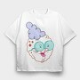 SpongeBob Faces 12, Tricou Oversize Barbati (Unisex)