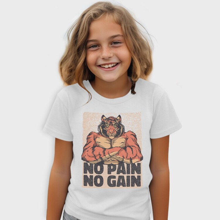 Muscular Tiger, Tricou Copii