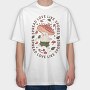 Cute Mushroom Fairy, Tricou Oversize Barbati (Unisex)