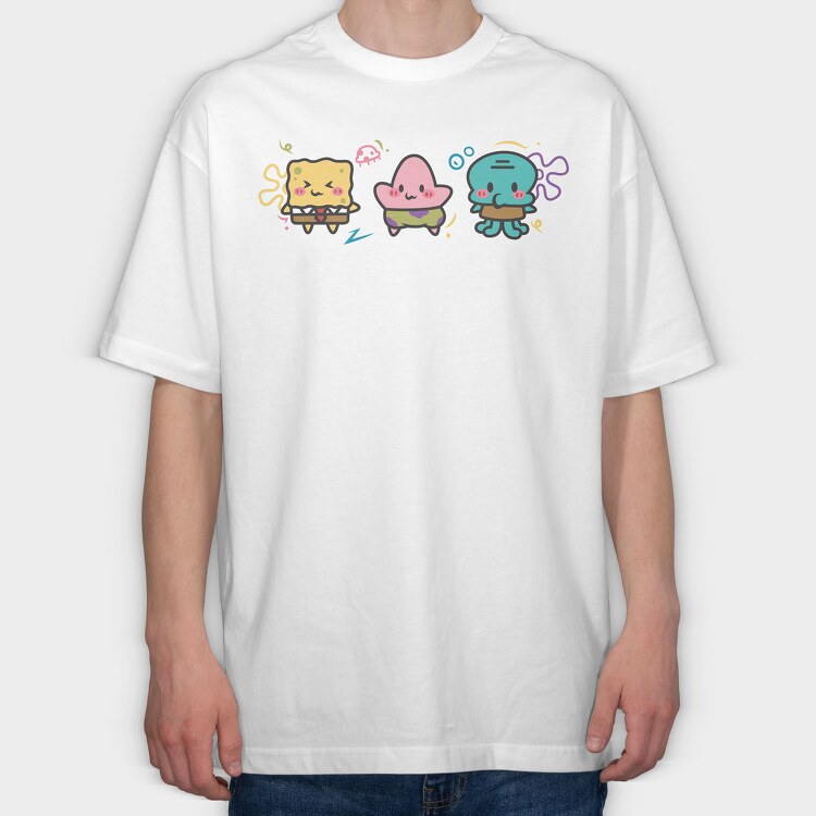 SpongeBob 31, Tricou Oversize Barbati (Unisex)