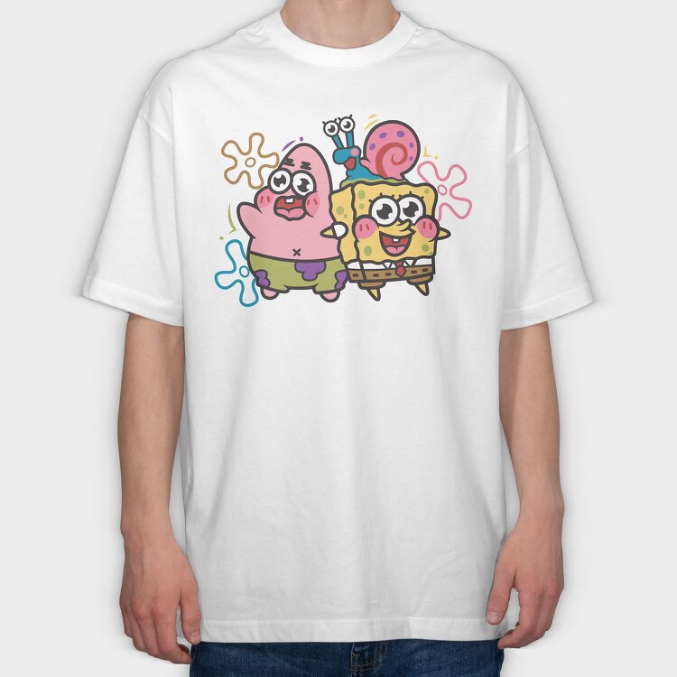 SpongeBob 26, Tricou Oversize Barbati (Unisex)