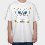 SpongeBob face 13, Tricou Oversize Barbati (Unisex)