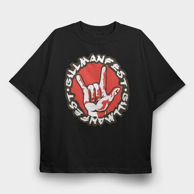 GILMANFEST, Tricou Oversize Barbati (Unisex)