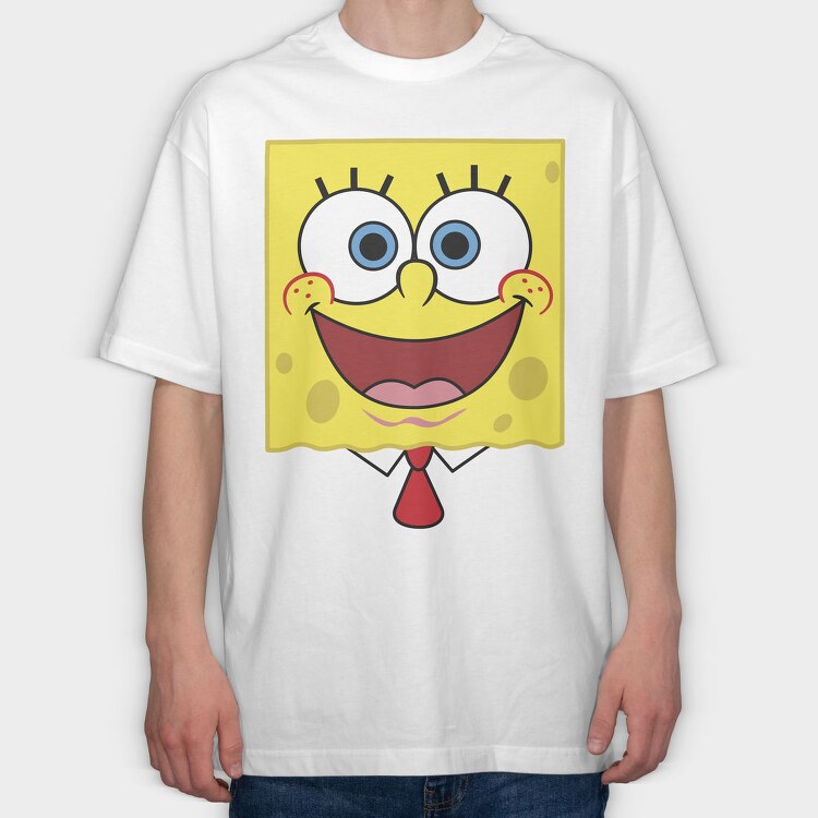 SpongeBob 7, Tricou Oversize Barbati (Unisex)