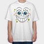 SpongeBob face 18, Tricou Oversize Barbati (Unisex)