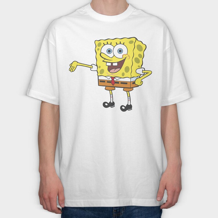 SpongeBob 3, Tricou Oversize Barbati (Unisex)