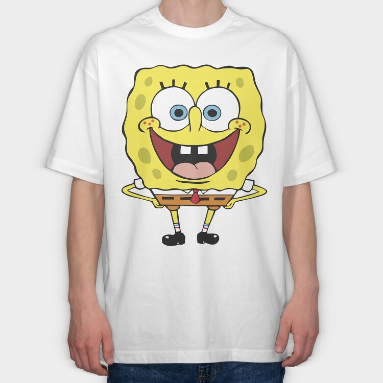SpongeBob 6, Tricou Oversize Barbati (Unisex)