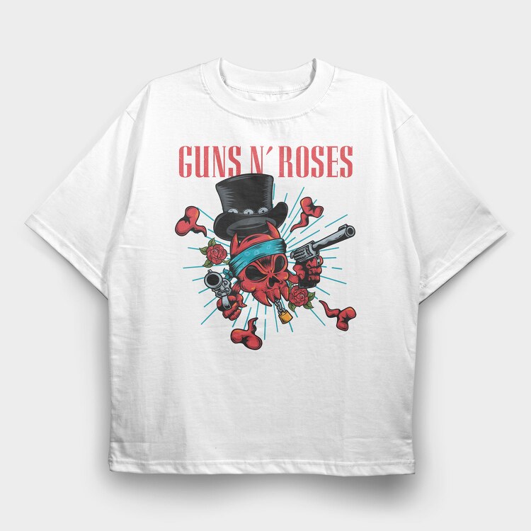 GNR Art3, Tricou Oversize Barbati (Unisex)