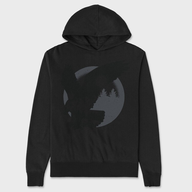 Forest Eagle, Hanorac Oversize Barbati (Unisex)