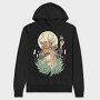 Forest Magic Creature Cottagecore, Hanorac Oversize Barbati (Unisex)