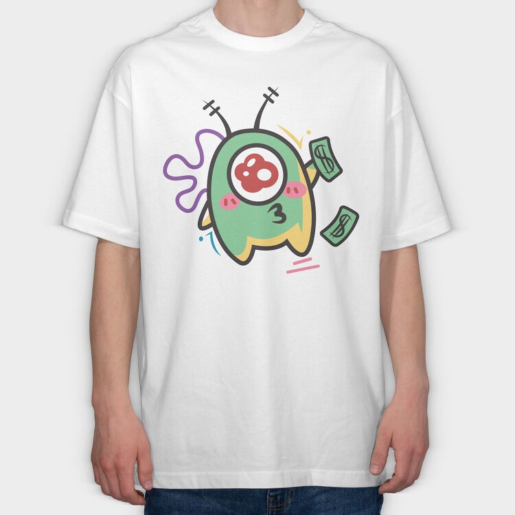 SpongeBob 23, Tricou Oversize Barbati (Unisex)