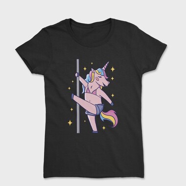 Cute Unicorn Pole Dancing, Tricou Femei