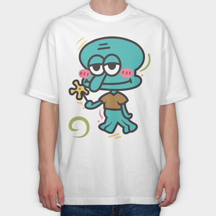 SpongeBob 27, Tricou Oversize Barbati (Unisex)