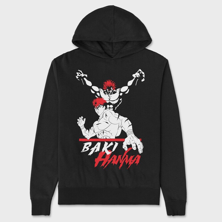Baki 4, Hanorac Oversize Barbati (Unisex)