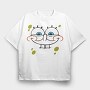 SpongeBob face 2, Tricou Oversize Barbati (Unisex)