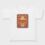 Frog Animal And Ghost Cartoon, Tricou Copii