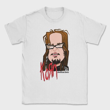 KORN Jonathan Davis, Tricou Barbati (Unisex)
