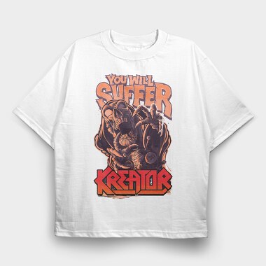KREATOR, Tricou Oversize Barbati (Unisex)