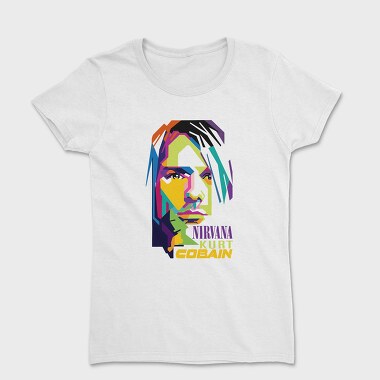 KURT COBAIN 1, Tricou Femei