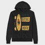 Born To Kayak, Hanorac Oversize Barbati (Unisex)