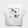 SpongeBob face 14, Tricou Oversize Barbati (Unisex)