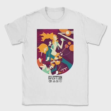 LED ZEP 2, Tricou Barbati (Unisex)