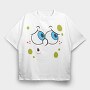 SpongeBob face 12, Tricou Oversize Barbati (Unisex)