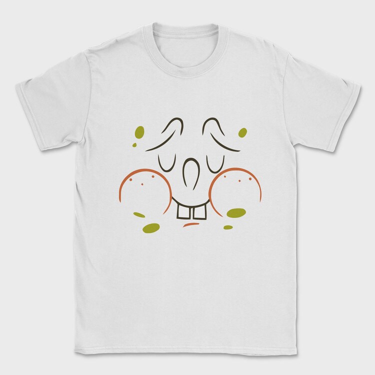 SpongeBob face 1, Tricou Barbati (Unisex)