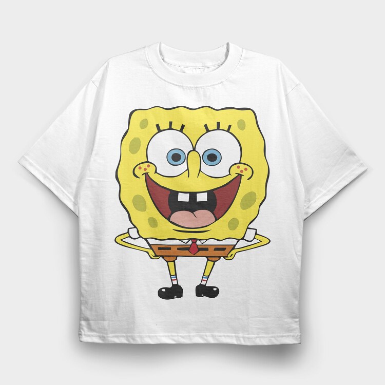 SpongeBob 6, Tricou Oversize Barbati (Unisex)