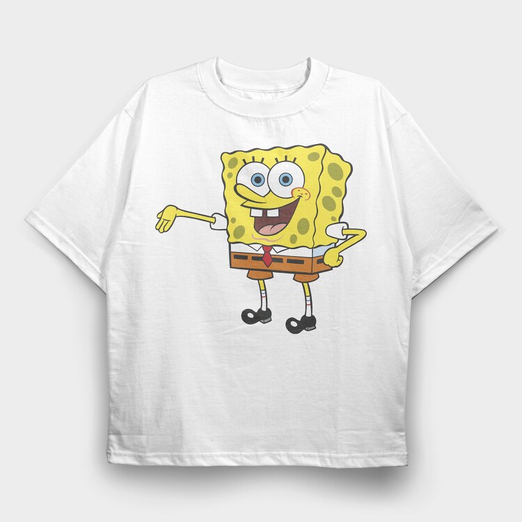 SpongeBob 3, Tricou Oversize Barbati (Unisex)