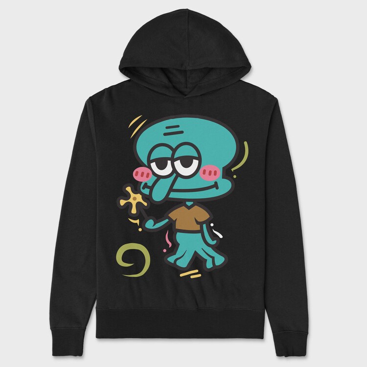 SpongeBob 27, Hanorac Oversize Barbati (Unisex)