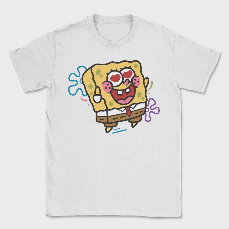 SpongeBob 25, Tricou Barbati (Unisex)