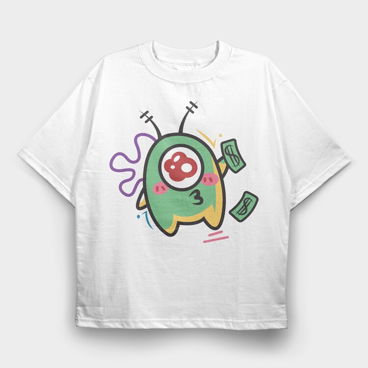 SpongeBob 23, Tricou Oversize Barbati (Unisex)