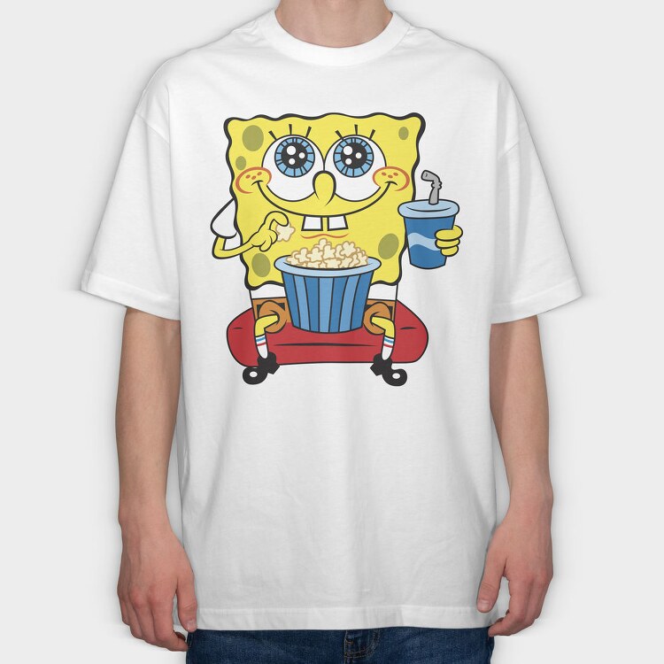SpongeBob 20, Tricou Oversize Barbati (Unisex)