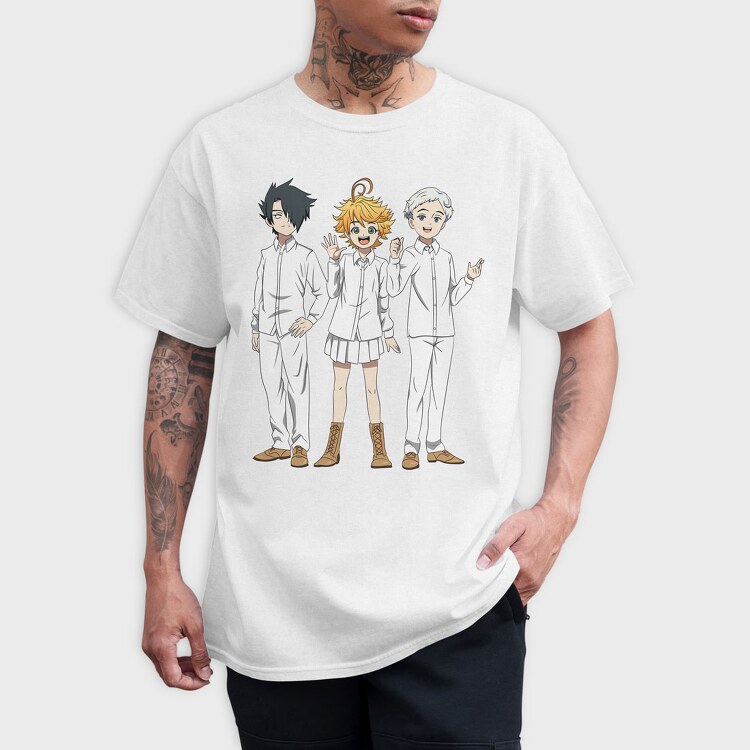 The Promised Neverland, Tricou Barbati (Unisex)