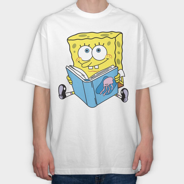 SpongeBob 2, Tricou Oversize Barbati (Unisex)