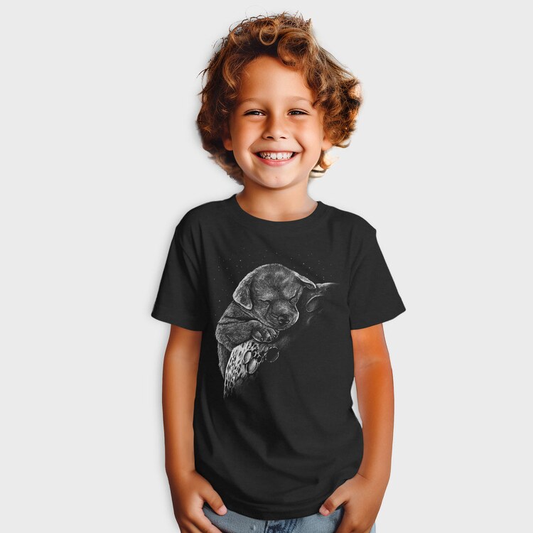 Sleeping Dog Monochrome, Tricou Copii