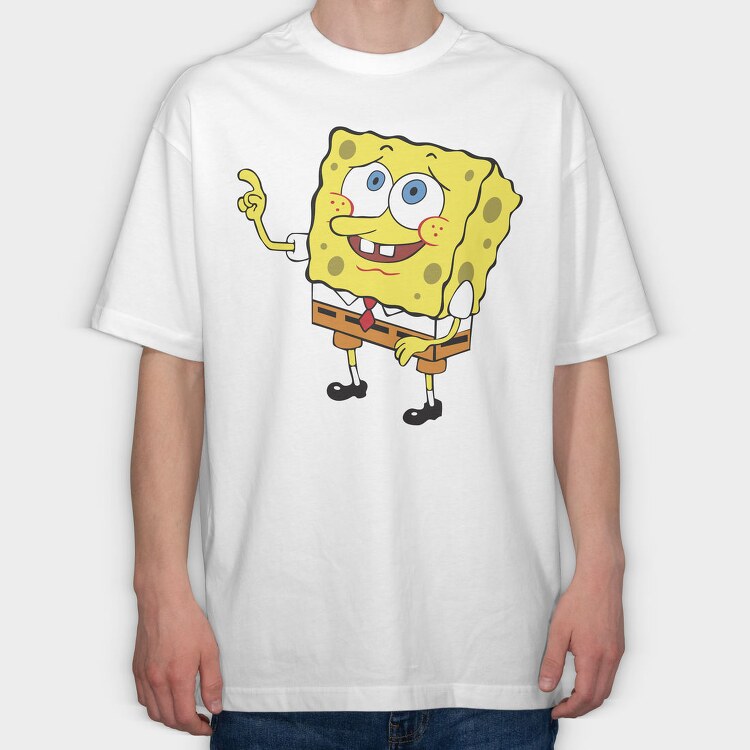 SpongeBob 19, Tricou Oversize Barbati (Unisex)