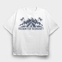 Bushcraft Passion For, Tricou Oversize Barbati (Unisex)
