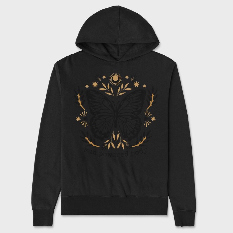 Butterfly Insect, Hanorac Oversize Barbati (Unisex)