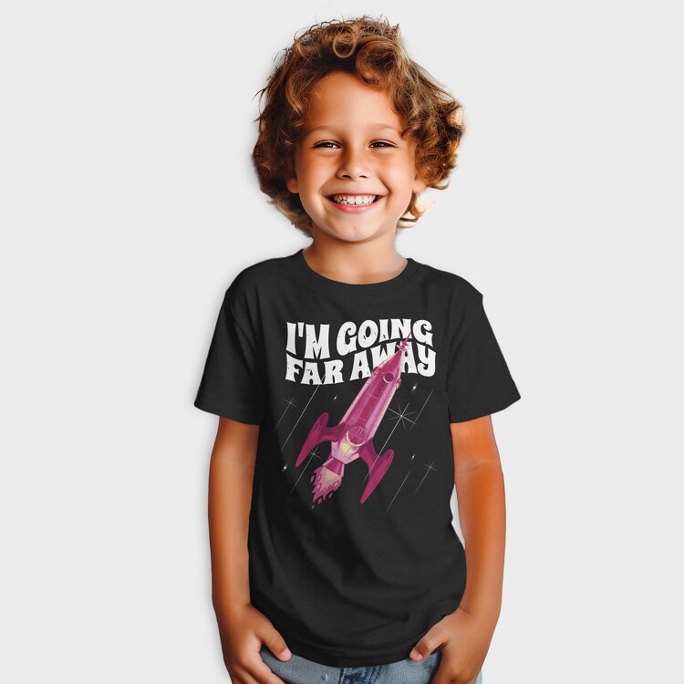 Going Far Away Rocket, Tricou Copii