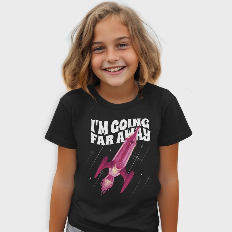 Going Far Away Rocket, Tricou Copii